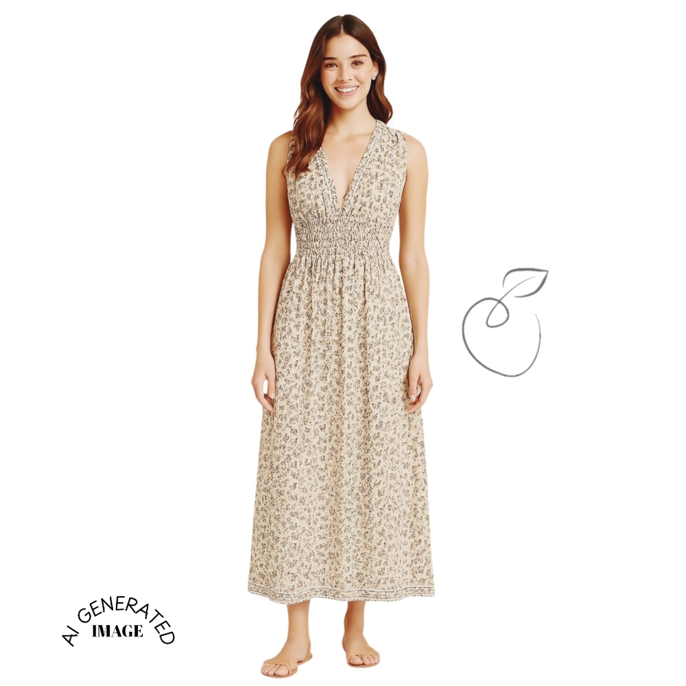 MAX STUDIO MAXI DRESS SZ M